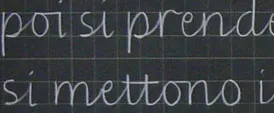 Insegnare il corsivo a scuola