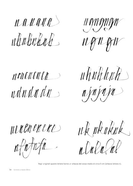 Monica Dengo Scrittura Corsiva