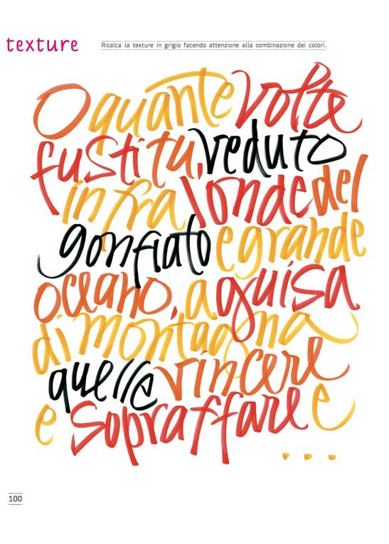 Monica Dengo Scrittura Corsiva